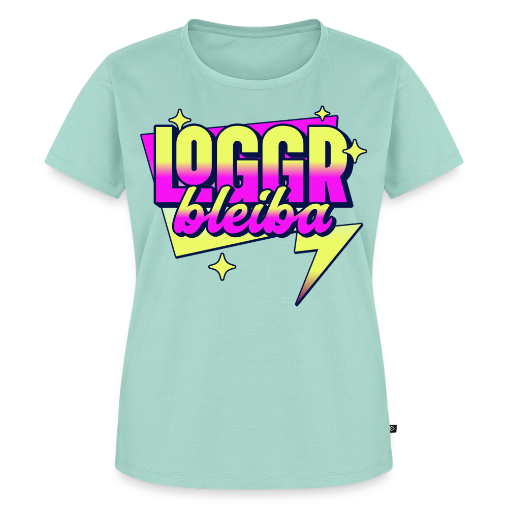 Logo bleibt Design – Frauen Premium T-Shirt - Mint 