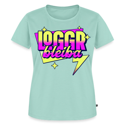 Logo bleibt Design – Frauen Premium T-Shirt - Mint 