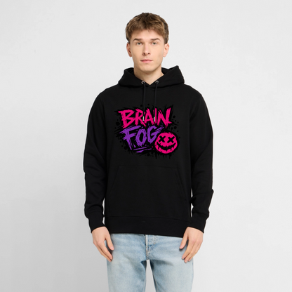 Brain Fog Design – Unisex Bio-Hoodie - Schwarz