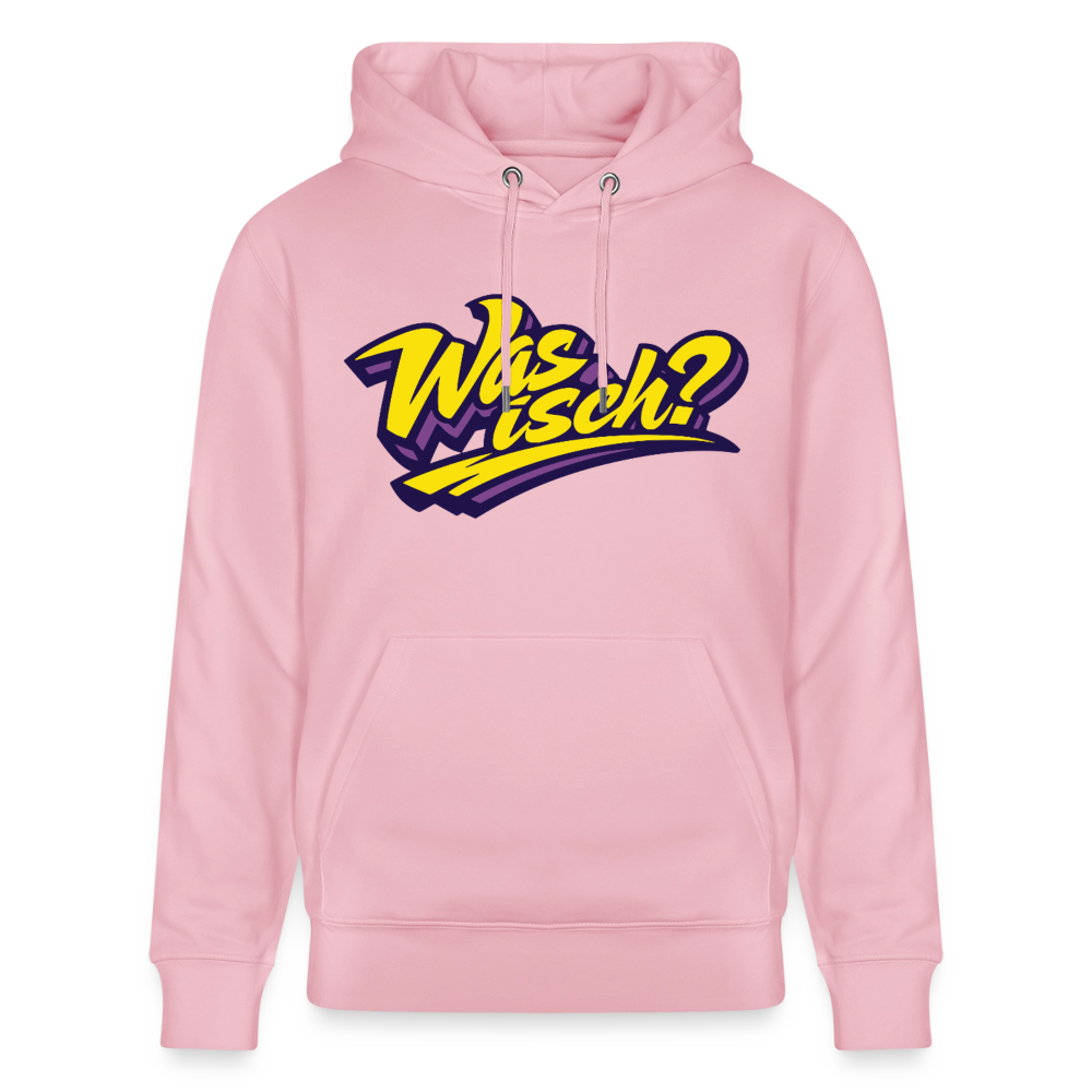 Was isch? Design – Unisex Bio-Hoodie - Hellrosa