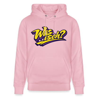 Was isch? Design – Unisex Bio-Hoodie - Hellrosa