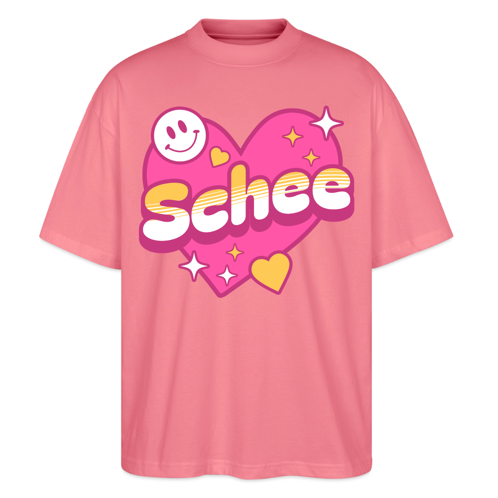 Schnee Design – Oversized Unisex Bio T-Shirt - Pink 