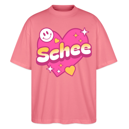 Schnee Design – Oversized Unisex Bio T-Shirt - Pink 