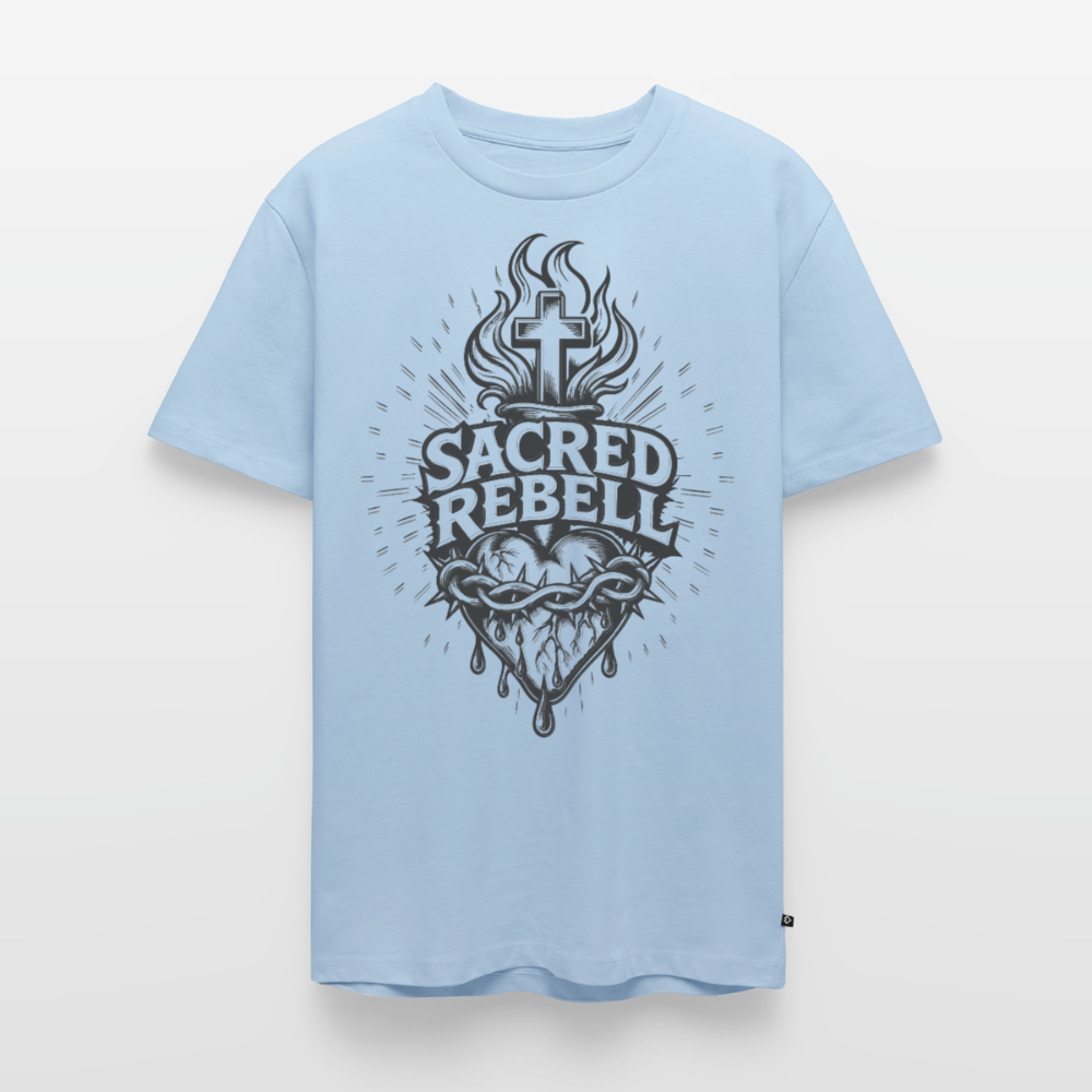 Sacred Rebell Design – Männer Premium T-Shirt - Hellblau