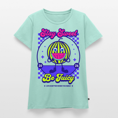 Stay Sweet Design – Frauen Premium T-Shirt - Mint 