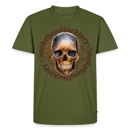 Sande Skull Design – Männer Premium T-Shirt - Khaki