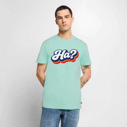 Ha? Design – Männer Premium T-Shirt - Mint 