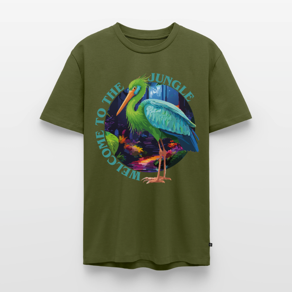 Jungle Design – Männer Premium T-Shirt - Khaki
