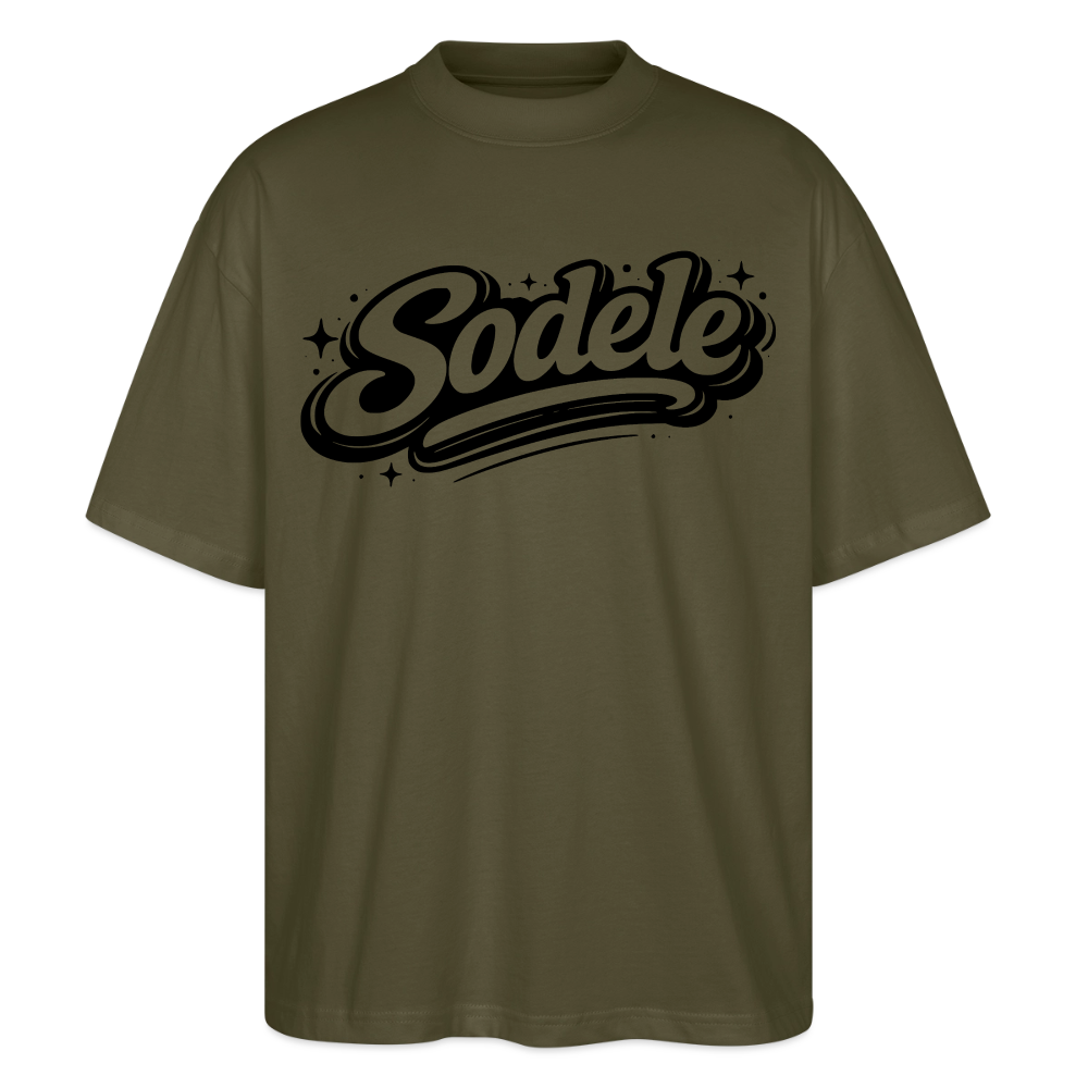 Sudele Design – Oversized Unisex Bio T-Shirt - Khaki