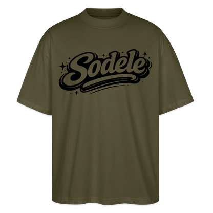 Sudele Design – Oversized Unisex Bio T-Shirt - Khaki
