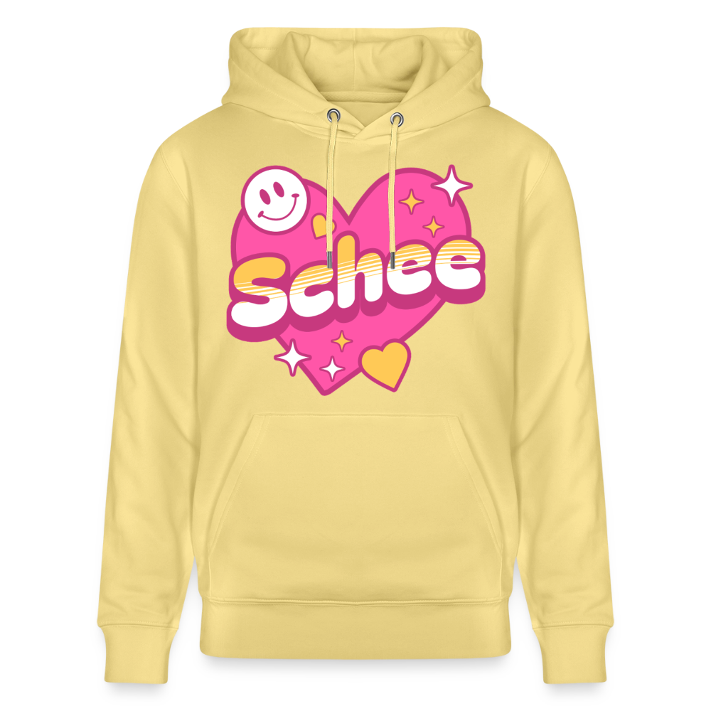 Schee Design – Unisex Bio-Hoodie - Gelb Viva 