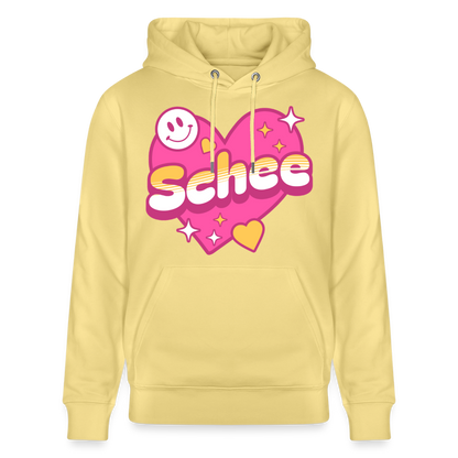 Schee Design – Unisex Bio-Hoodie - Gelb Viva 