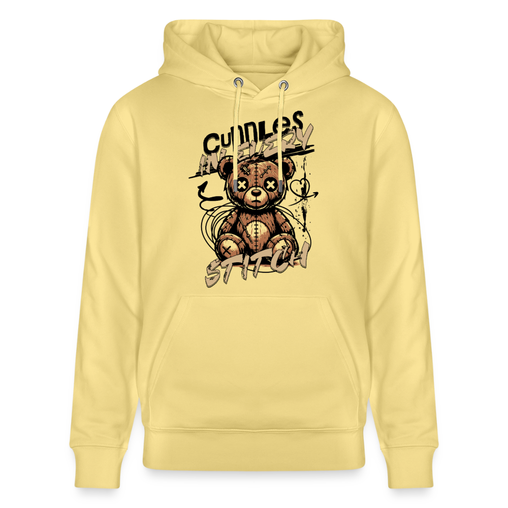 Bear Design – Unisex Bio-Hoodie - Gelb Viva 