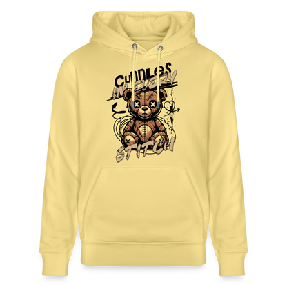 Bear Design – Unisex Bio-Hoodie - Gelb Viva 