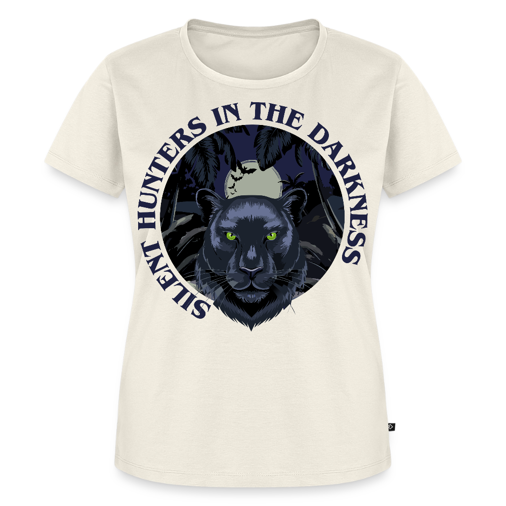 Silent Hunter Design – Frauen Premium T-Shirt - Naturweiß