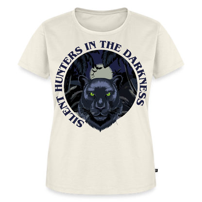 Silent Hunter Design – Frauen Premium T-Shirt - Naturweiß