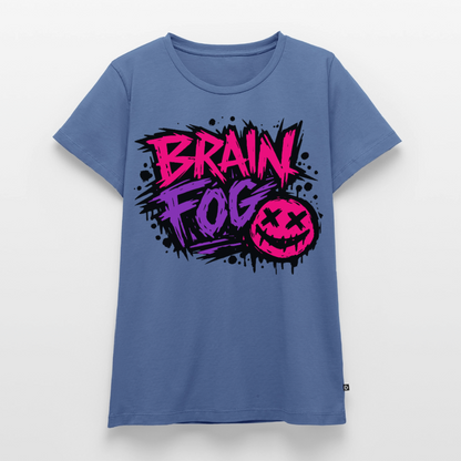 Brain Fog Design – Frauen Premium T-Shirt - Taubenblau