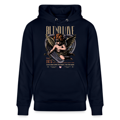 Blind Love Design – Unisex Bio-Hoodie - Navy