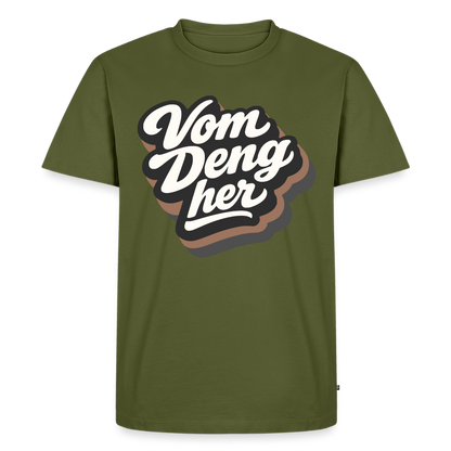 Vom Deng her Design – Männer Premium T-Shirt - Khaki
