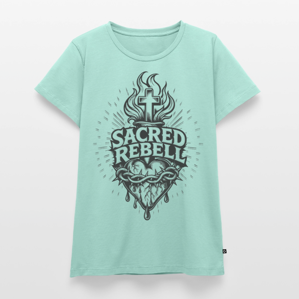Sacred Rebell Design – Frauen Premium T-Shirt - Mint 
