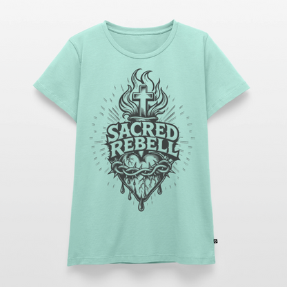 Sacred Rebell Design – Frauen Premium T-Shirt - Mint 