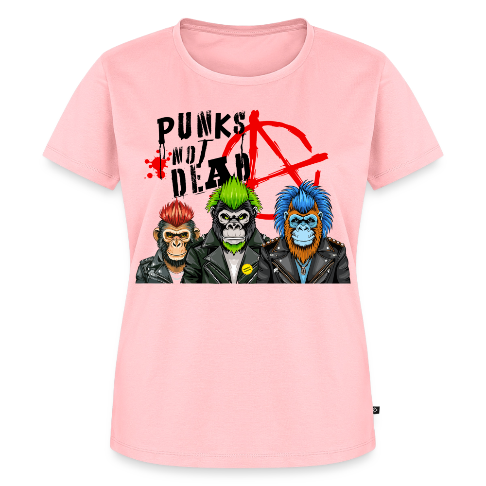 Punks Not Dead Design – Frauen Premium T-Shirt - Rosa