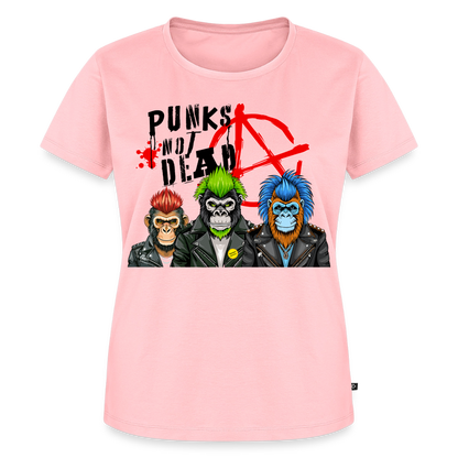 Punks Not Dead Design – Frauen Premium T-Shirt - Rosa