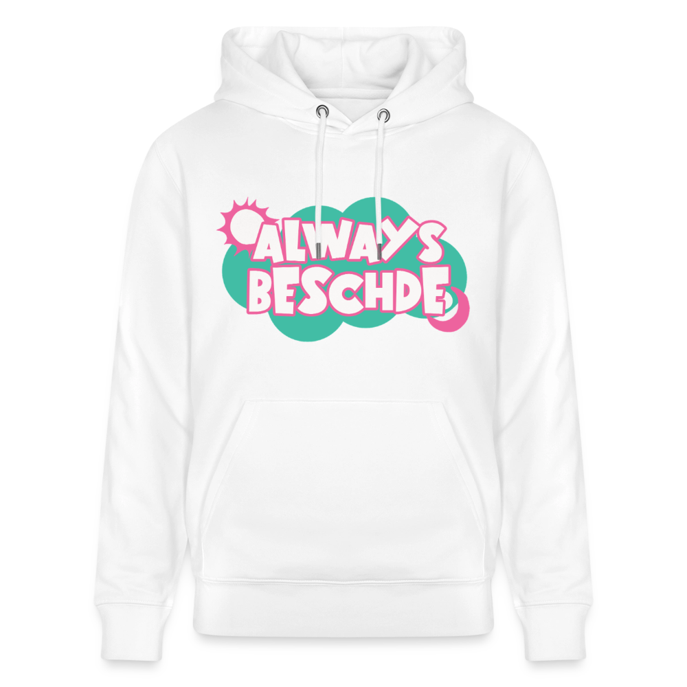 Always Beschde Design – Unisex Bio-Hoodie - Weiß