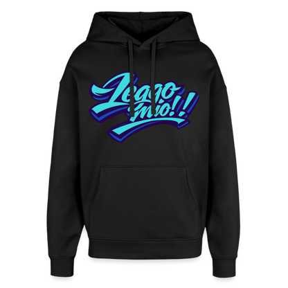 Leggomio Design – Oversized Unisex Hoodie - Schwarz