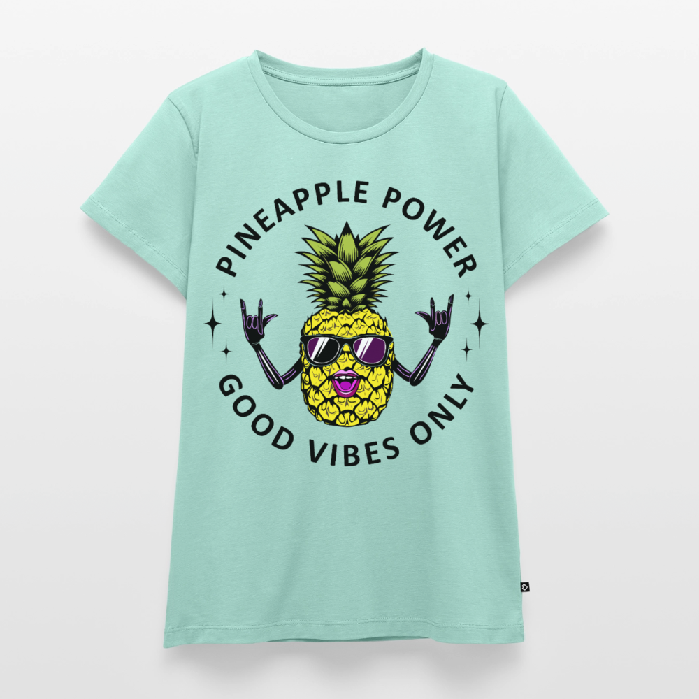 Pineapple Power Design – Frauen Premium T-Shirt - Mint 