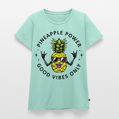 Pineapple Power Design – Frauen Premium T-Shirt - Mint 