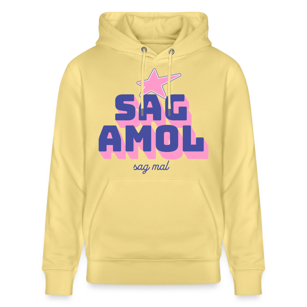 Sagamol Design – Unisex Bio-Hoodie - Gelb Viva 