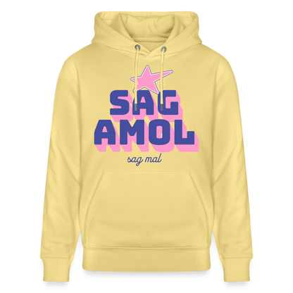 Sagamol Design – Unisex Bio-Hoodie - Gelb Viva 