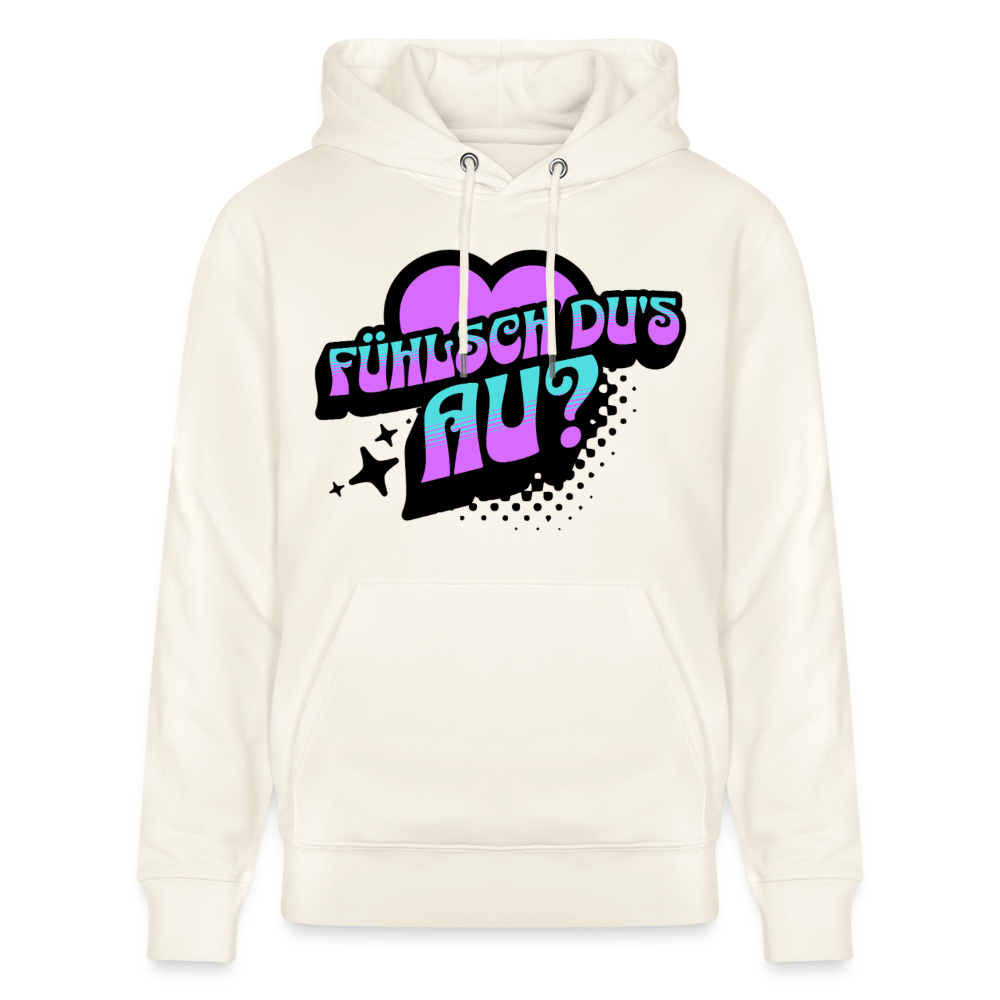 Fühlsch du‘s au Design – Unisex Bio-Hoodie - Naturweiß 