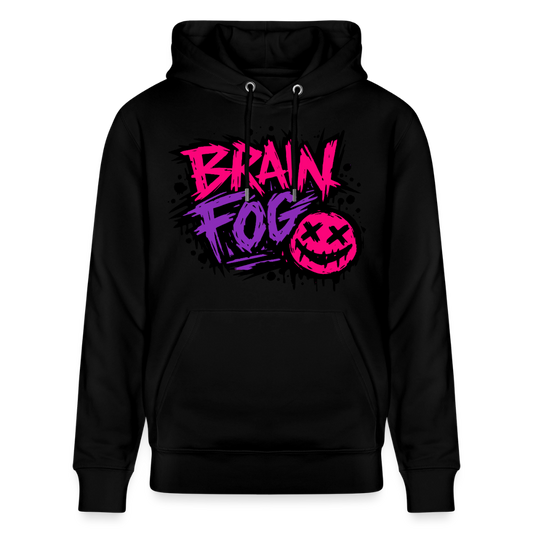 Brain Fog Design – Unisex Bio-Hoodie - Schwarz