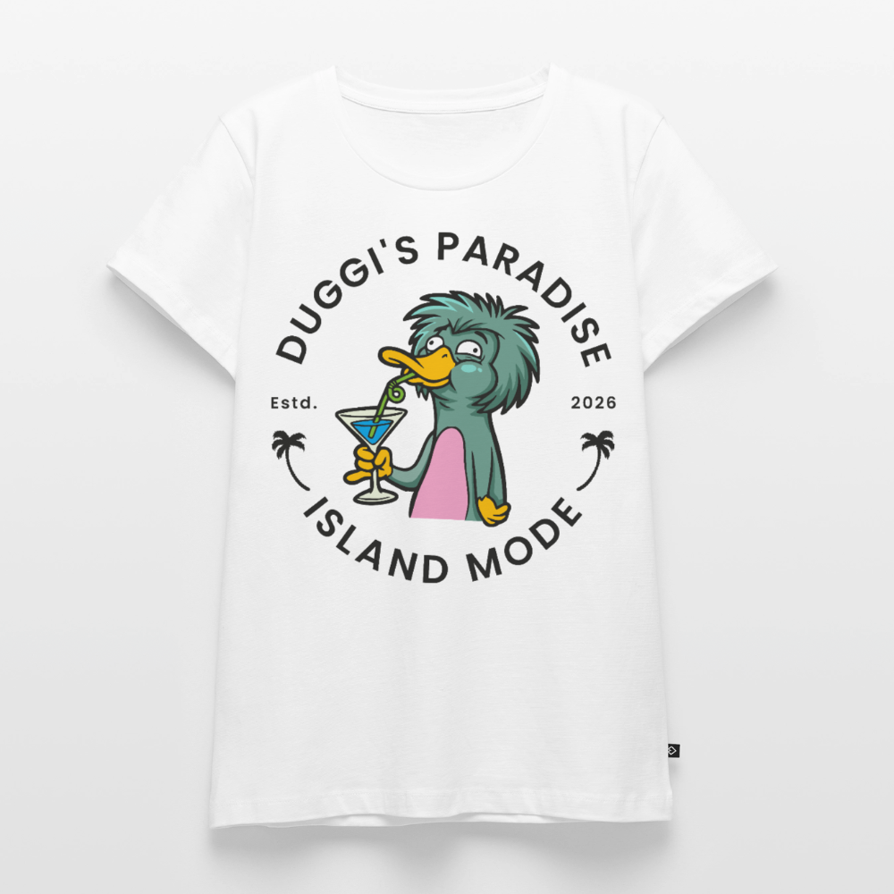Nuggis Paradise Design – Frauen Premium T-Shirt - Weiß