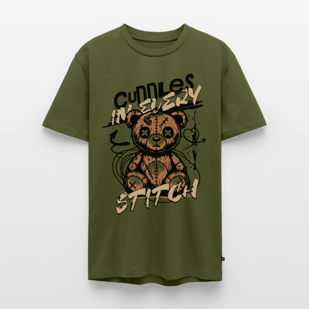 Bear Design – Männer Premium T-Shirt - Khaki