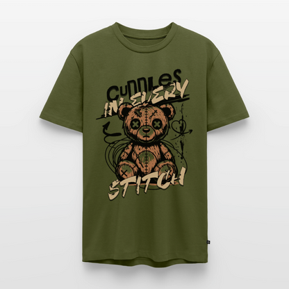 Bear Design – Männer Premium T-Shirt - Khaki
