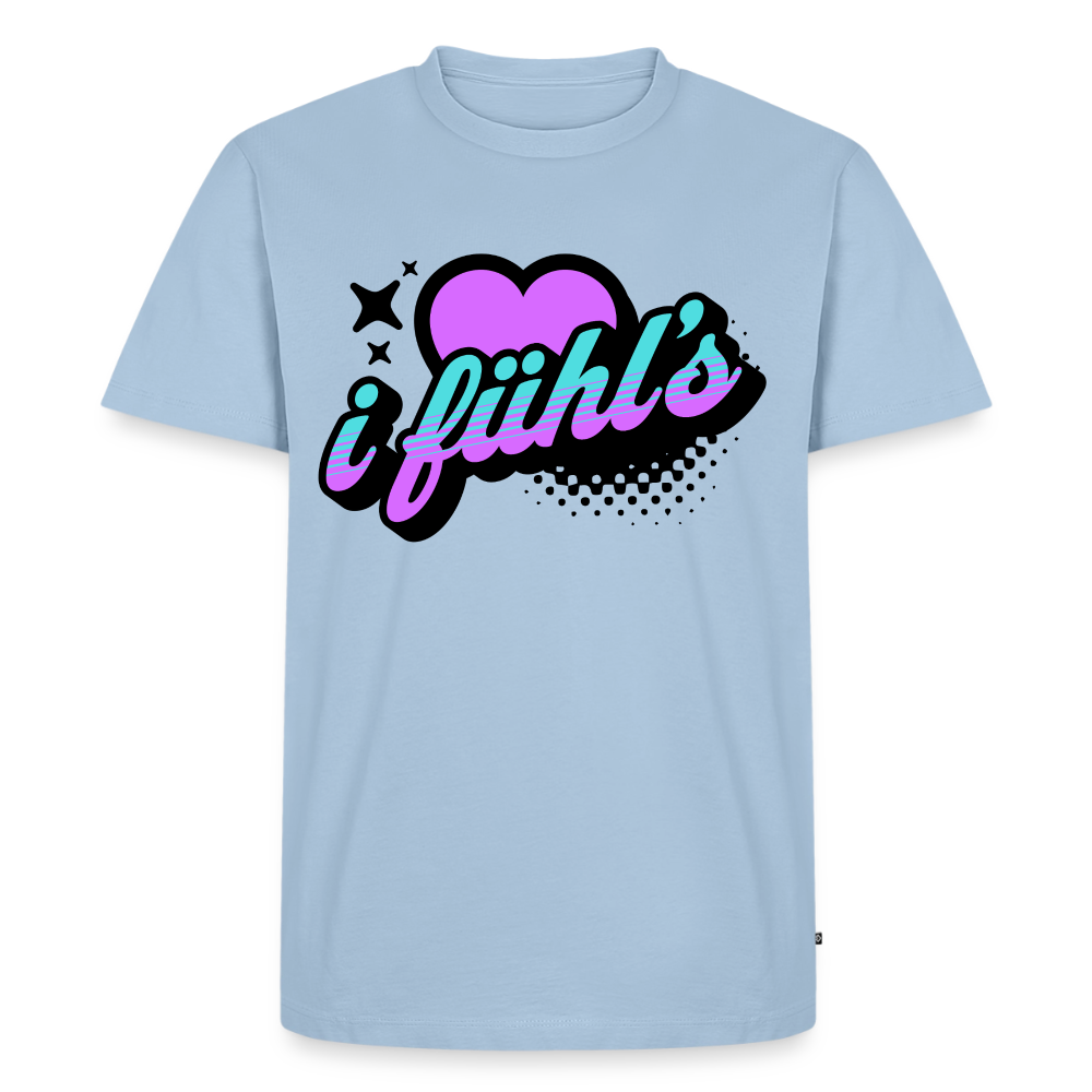 i fühl‘s Design – Männer Premium T-Shirt - Hellblau