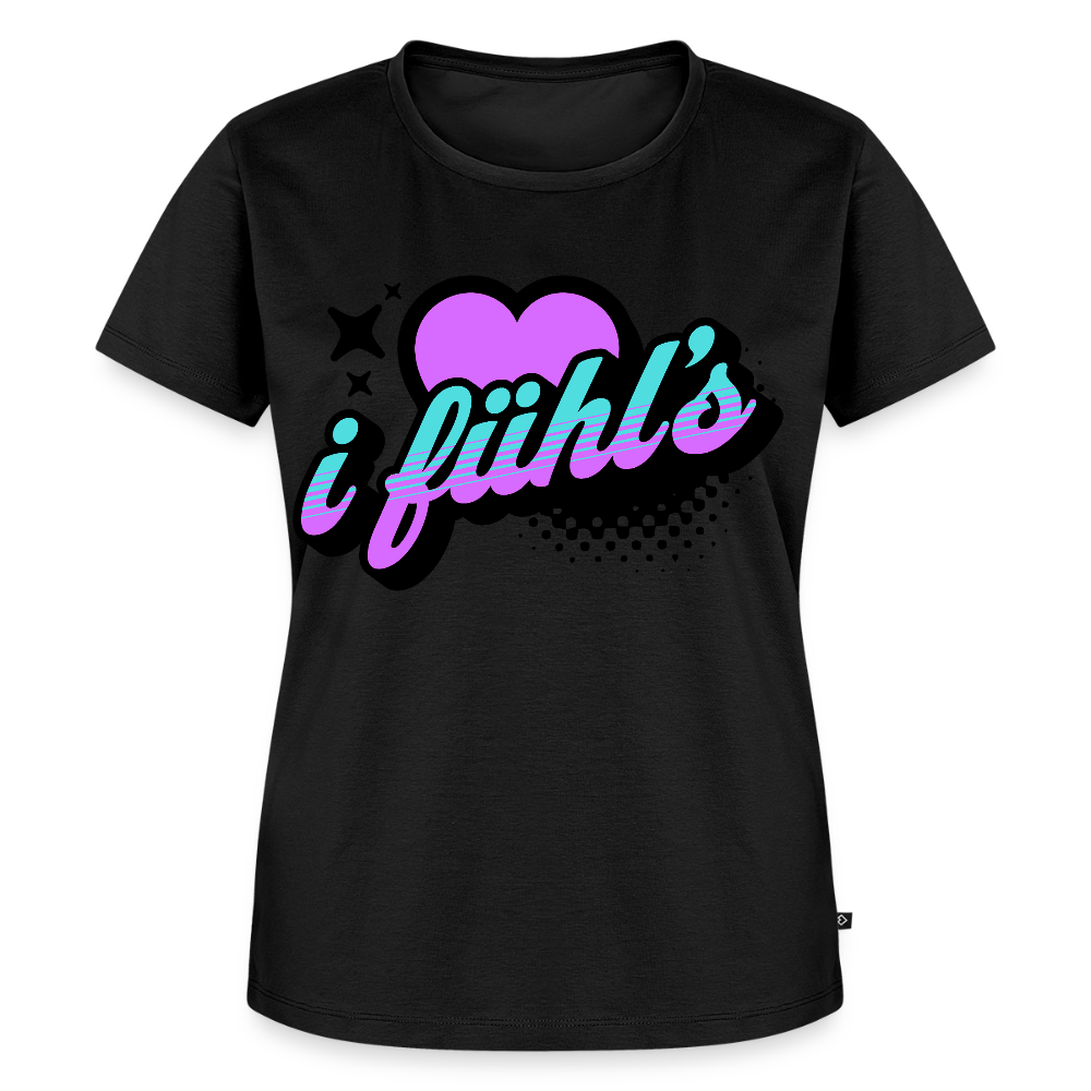 i fühl‘s Design – Frauen Premium T-Shirt - Schwarz