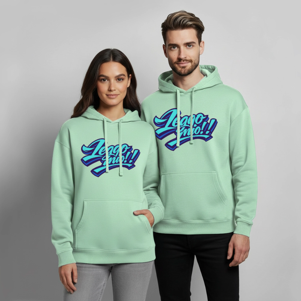 Leggomio Design – Oversized Unisex Hoodie - Nebeljade