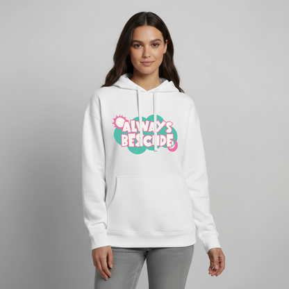 Always Beschde Design – Oversized Unisex Hoodie - Weiß