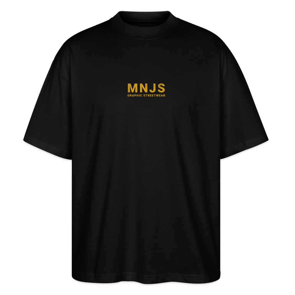 Skate Bunny Design – Oversized Unisex Bio T-Shirt - Schwarz