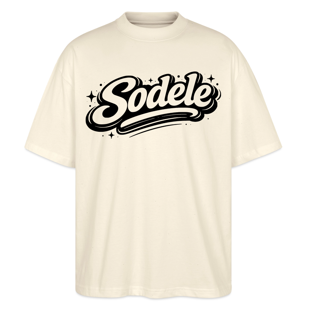 Sudele Design – Oversized Unisex Bio T-Shirt - Natur