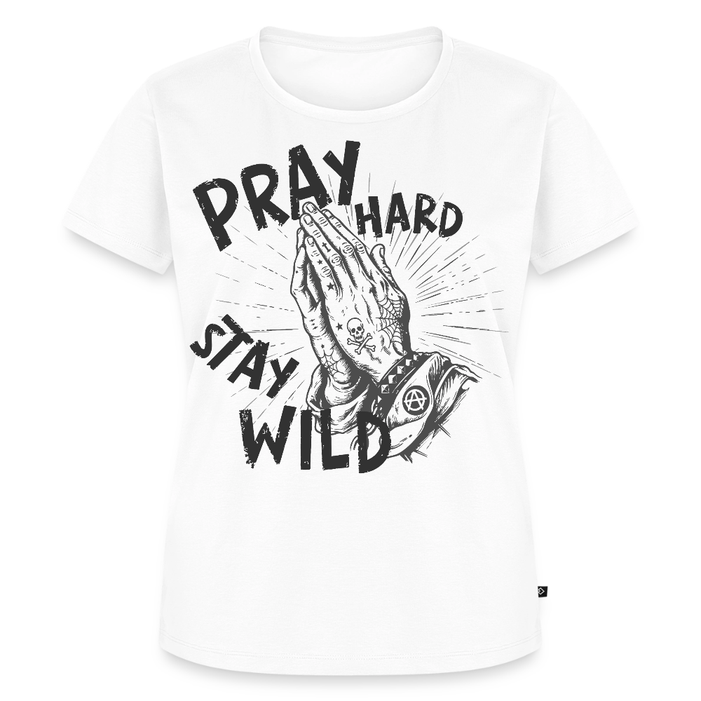 Play Hard – Frauen Premium T-Shirt - Weiß