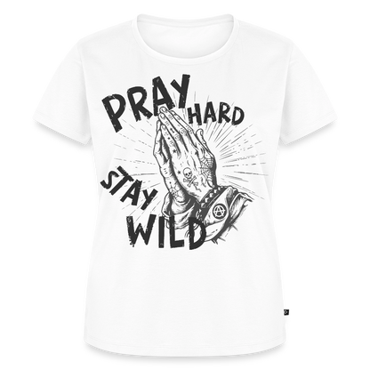Play Hard – Frauen Premium T-Shirt - Weiß