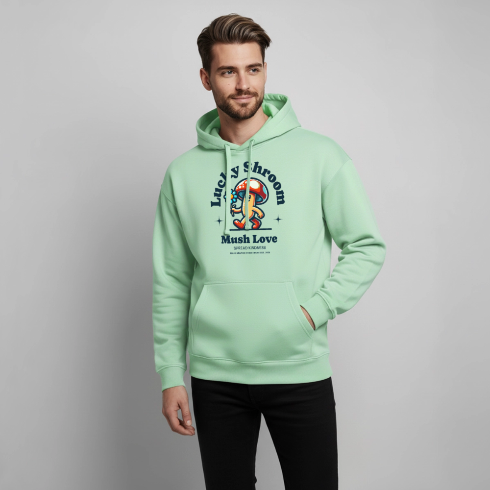 Lucky Shroom Design – Oversized Unisex Hoodie - Nebeljade