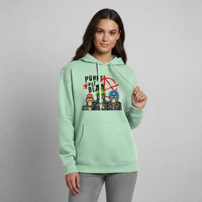 Punks Not Dead Design – Oversized Unisex Hoodie - Nebeljade