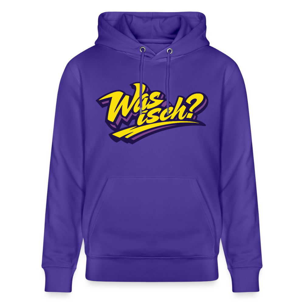 Was isch? Design – Unisex Bio-Hoodie - Purple Love 