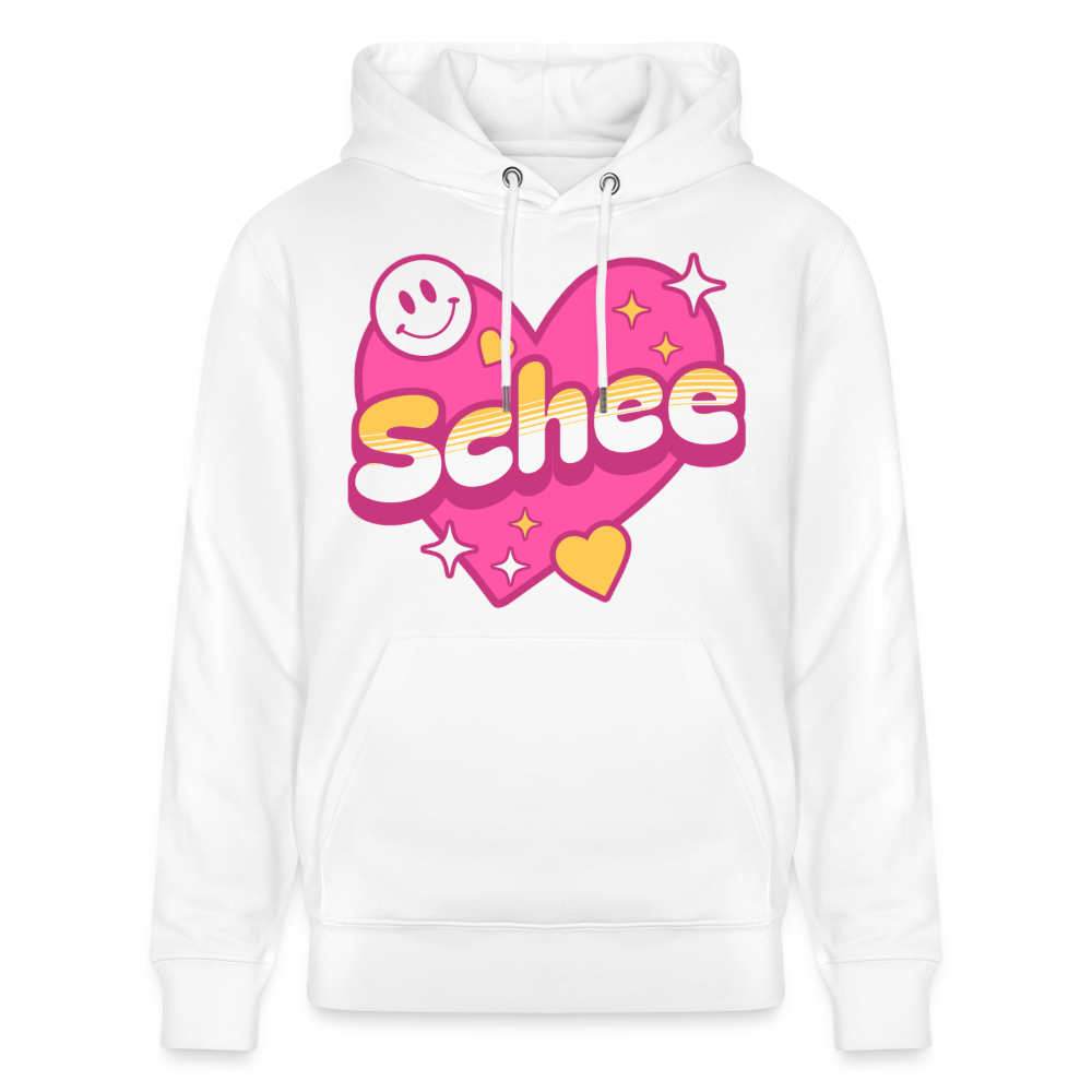 Schee Design – Unisex Bio-Hoodie - Weiß